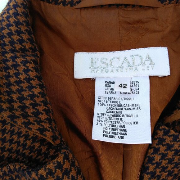 ESCADACASHMERE JACKET BLAZER 42